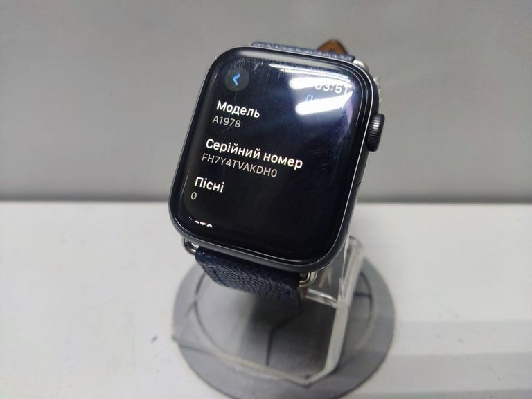 Apple watch series 4 gps 44mm aluminium case Код:01-200835695. Зображення 10