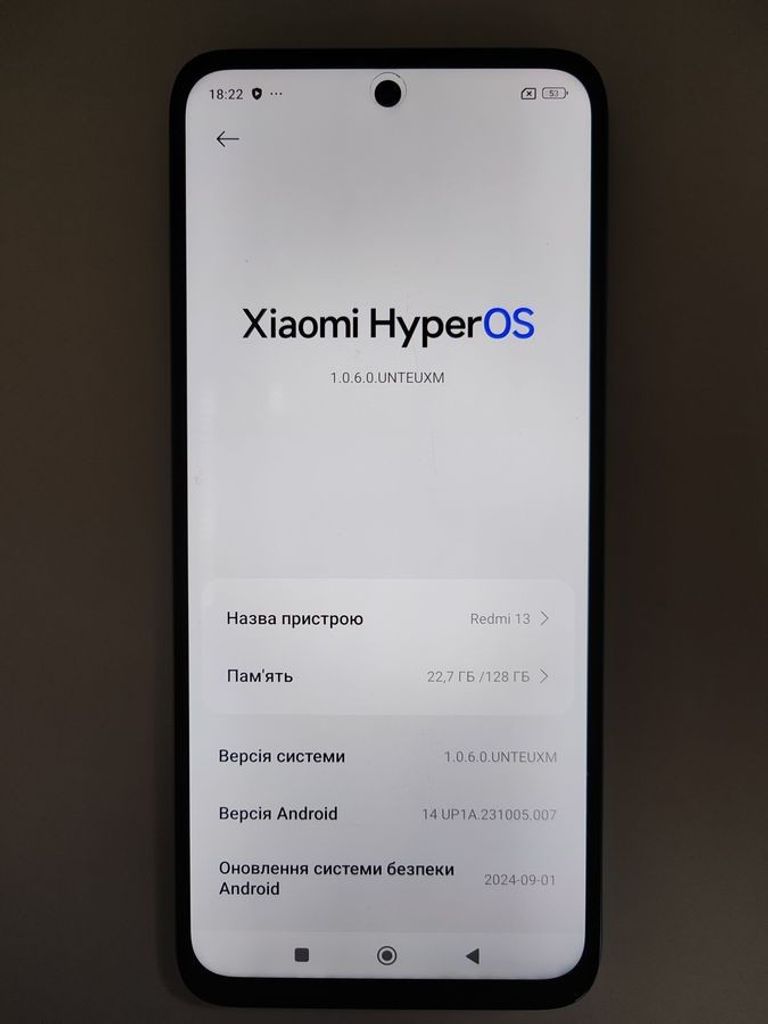 Дешево Xiaomi Redmi 13 6/128GB Blue з ломбарду