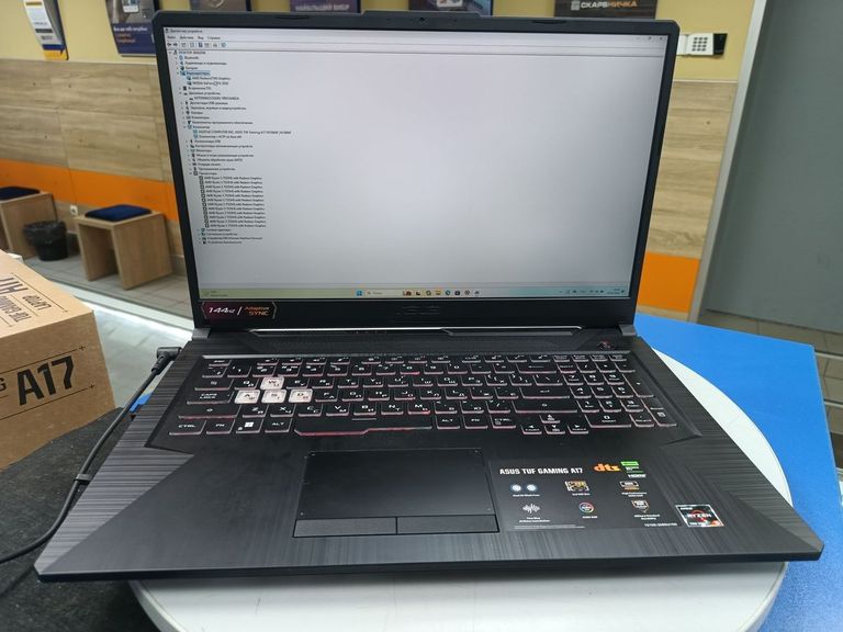 Купити Asus 17/ryzen 5 7535hs ddr5/16gb ddr5/hdd *відсутній/ssd 512 gb/geforce rtx2050 4gb Б/У