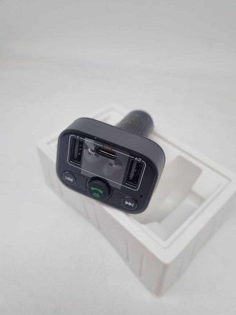 Розпродаж Baseus T-typed S-09 Lite Bluetooth MP3 Car Charger Black (C10762300113-00), продавець Техноскарб