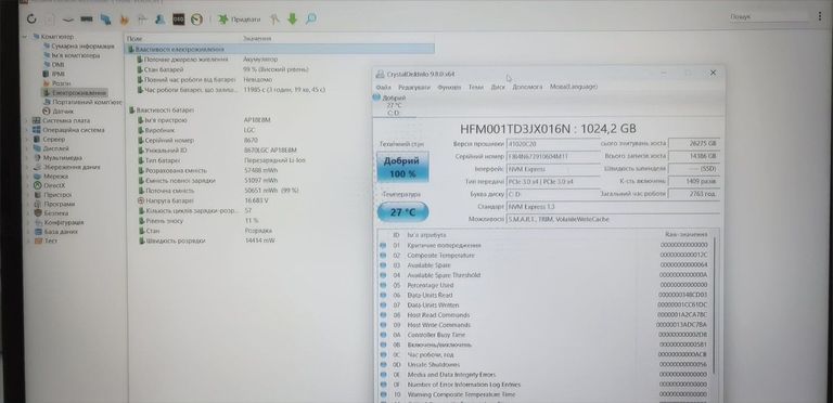 Acer 15/core i5-11400h ddr4/16gb ddr4/hdd *відсутній/ssd 1000 gb/geforce rtx3050ti 4gb Код:01-200907506. Зображення 7