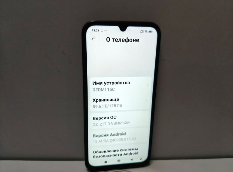 Оголошення Xiaomi redmi 15c 4g 4/128gb Б/У