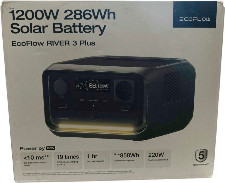 Распродажа Ecoflow RIVER 3 Plus, продавец Техноскарб