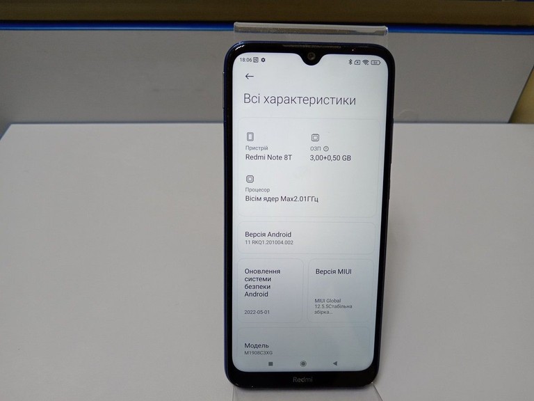 Дешево Xiaomi redmi note 8t 3/32gb з ломбарду