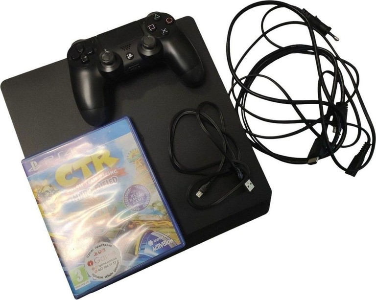  Sony PlayStation 4 Slim 1TB Black Код:01-200975376. Зображення 6