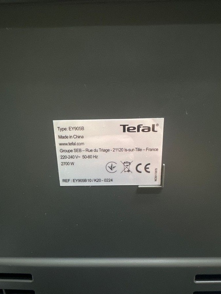 Купить Tefal Dual Easy Fry&Grill Air Fryer EY905B10 Б/У