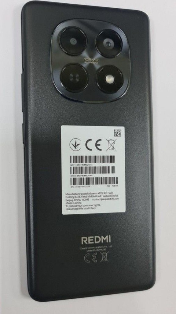 Xiaomi Redmi Note 15 5G 6/128GB Midnight Black Код:01-201031510. Изображение 8