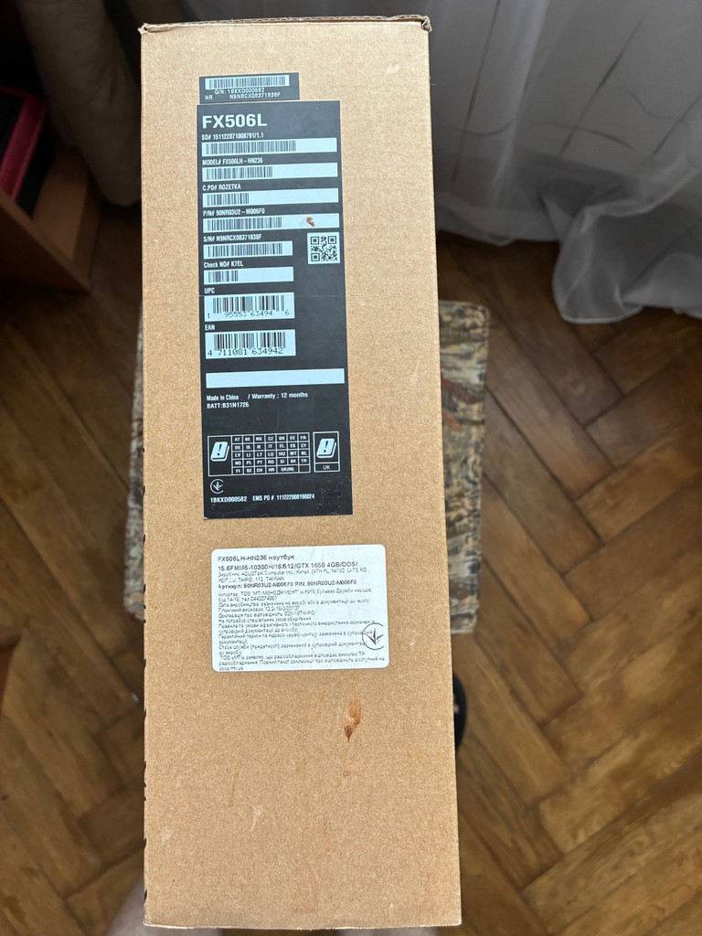 ASUS TUF Gaming F15 FX506LHB (FX506LHB-HN324) Код:null. Зображення 5