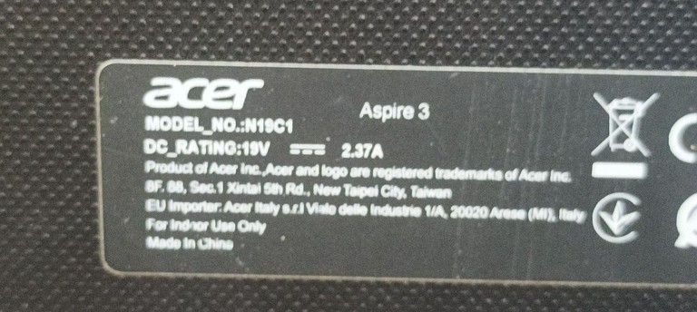 Acer 15/core i3-1005g1 ddr4/8gb ddr4/hdd *відсутній/ssd 256 gb/*інтегрована Код:01-201036007. Зображення 8