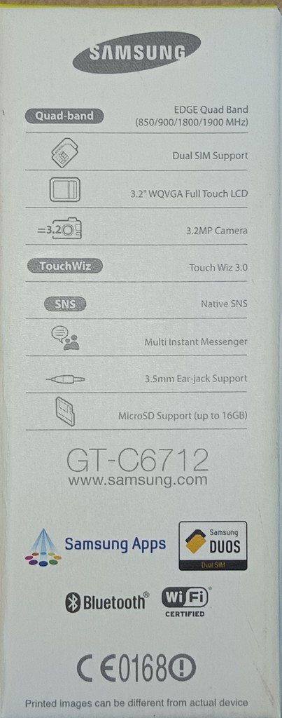 Samsung Star II Duos GT-C6712 Код:null. Изображение 5