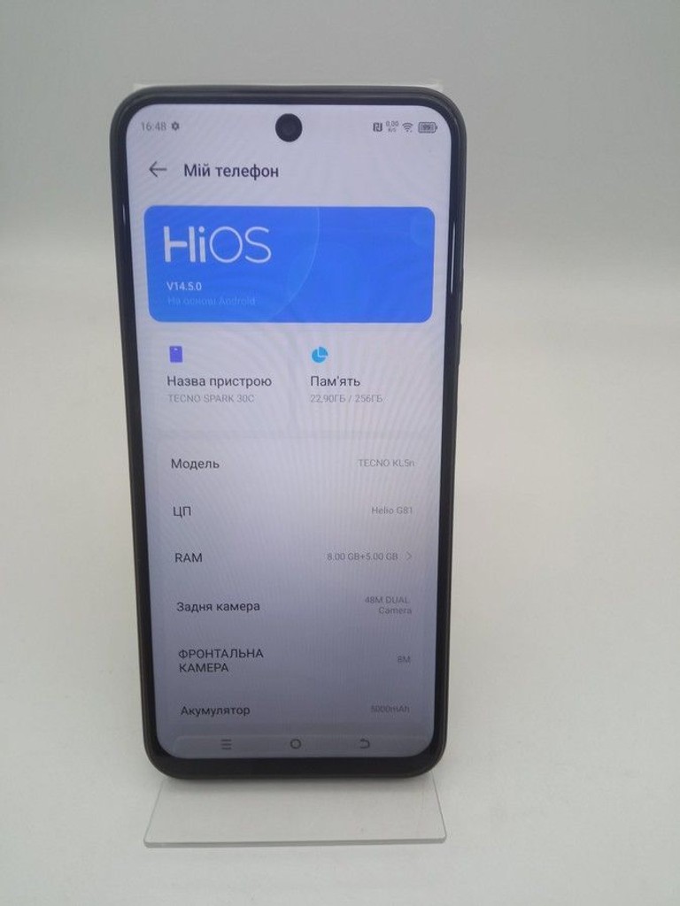 Розпродаж Tecno Spark 30C KL5n 8/256GB Orbit Black (4894947051760), продавець Техноскарб