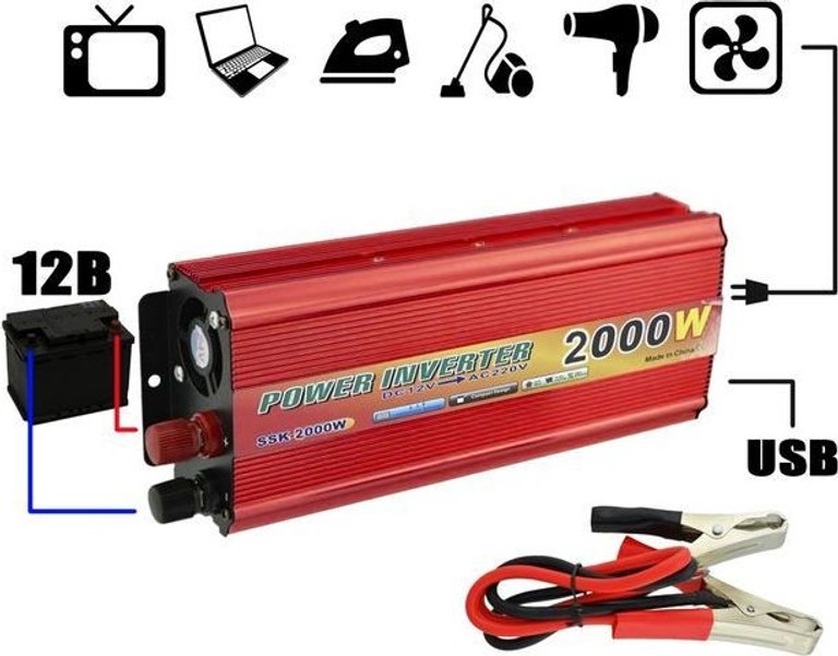 Дешиво 5 CORE 2000W 12V UN-3057 с ломбарда