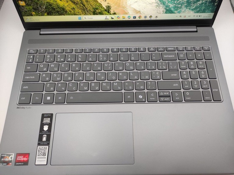 Дешиво Lenovo 15/ryzen 7 7735hs ddr5/32gb ddr4/hdd *відсутній/ssd 1000 gb/*інтегрована с ломбарда