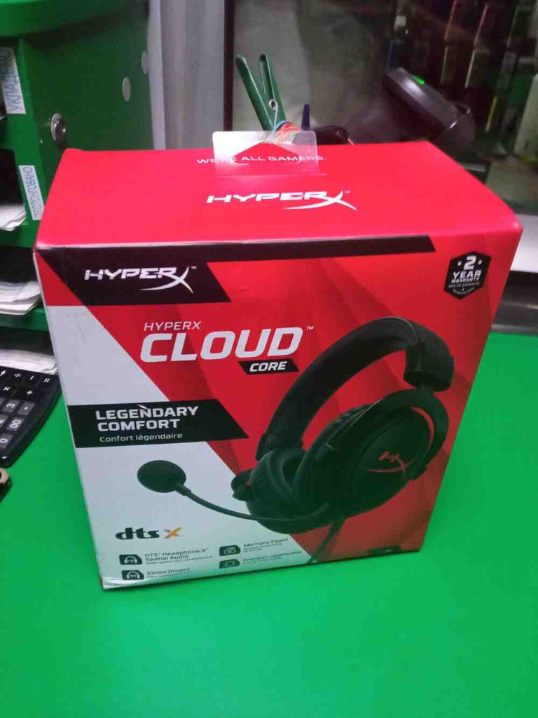 Оголошення HyperX Cloud Core Red (KHX-HSCP-RD) Б/У