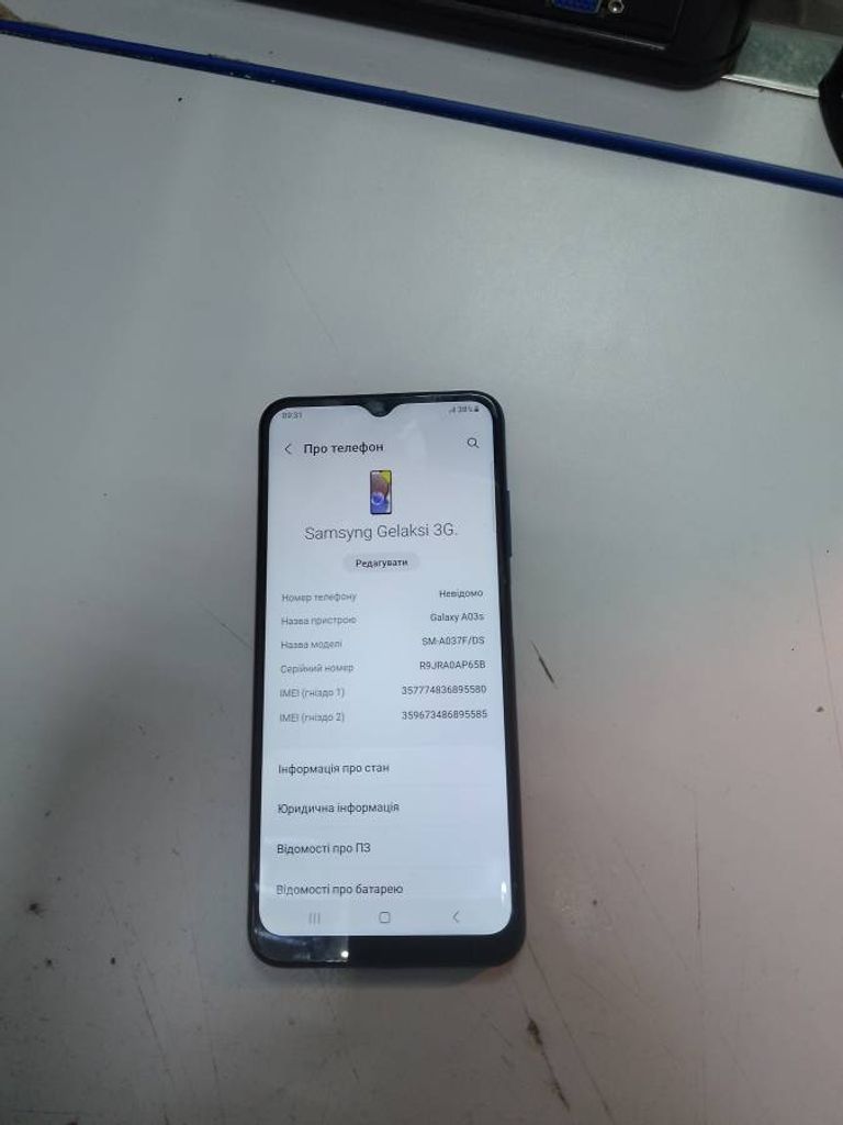 Samsung galaxy a03s 3/32gb