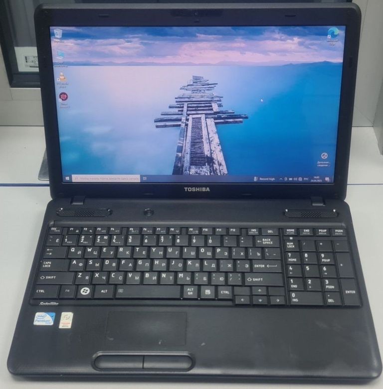 Купити Toshiba єкр. 15,6/ pentium b950 2,1ghz/ ram4096mb/ hdd500gb/ dvd rw Б/У