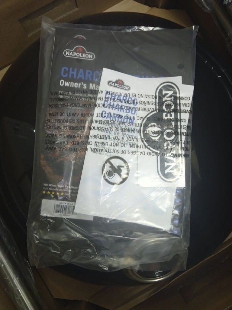 Объявление Napoleon premium 22 charcoal kettle Б/У