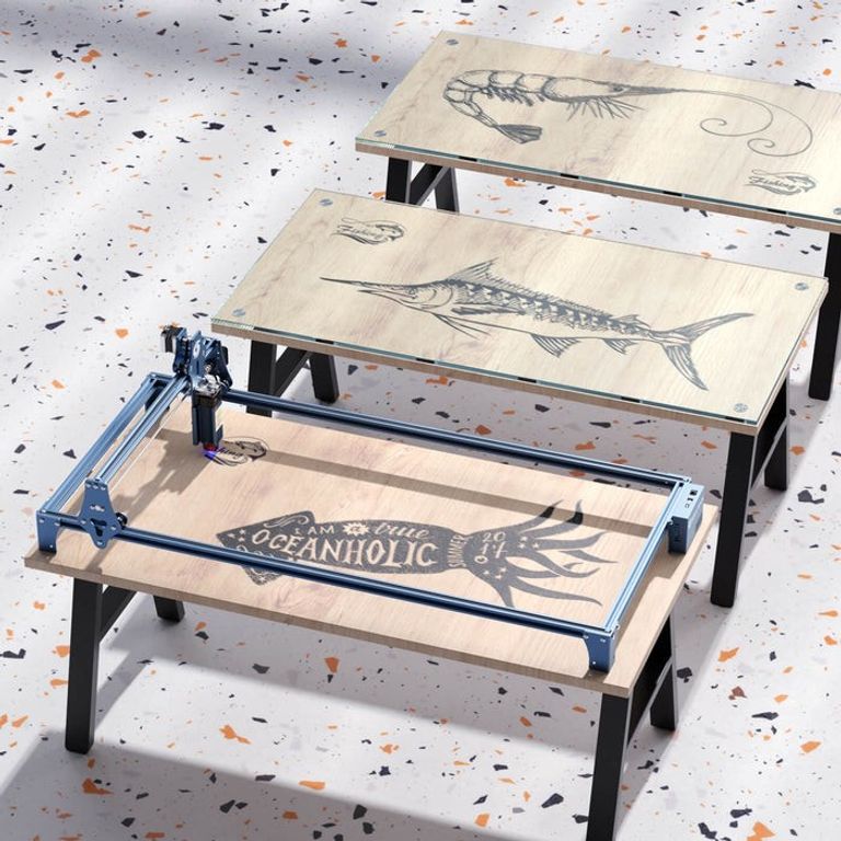 SCULPFUN S9 потужністю 5,5 Вт з надтонким стисненим крапкою 0,06 мм. Новий. Код:null. Изображение 8