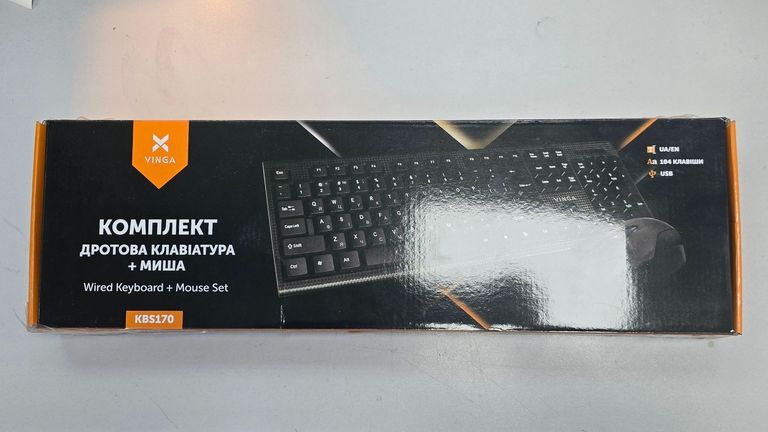 Купити Vinga KBS170 Black Б/У