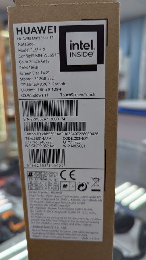 Asus 14/core ultra 5 125h ddr5/16gb ddr5/hdd *відсутній/ssd 512 gb/*інтегрована Код:01-200809239. Изображение 9