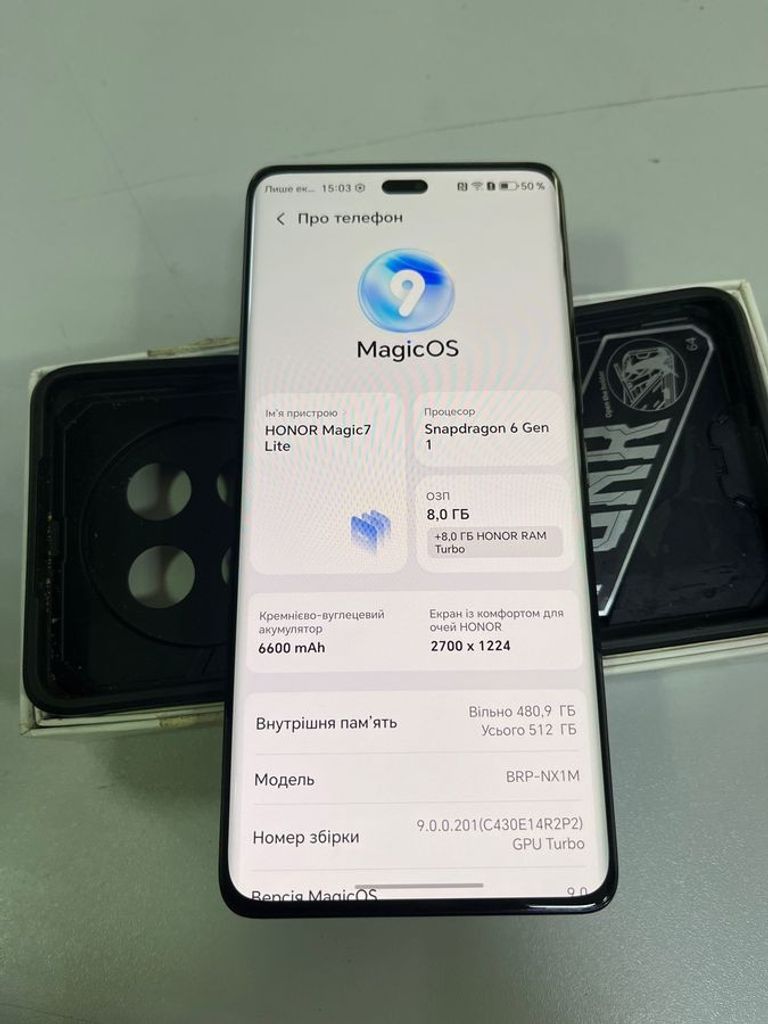 Объявление Honor magic 7 lite 5g 8/512gb Б/У