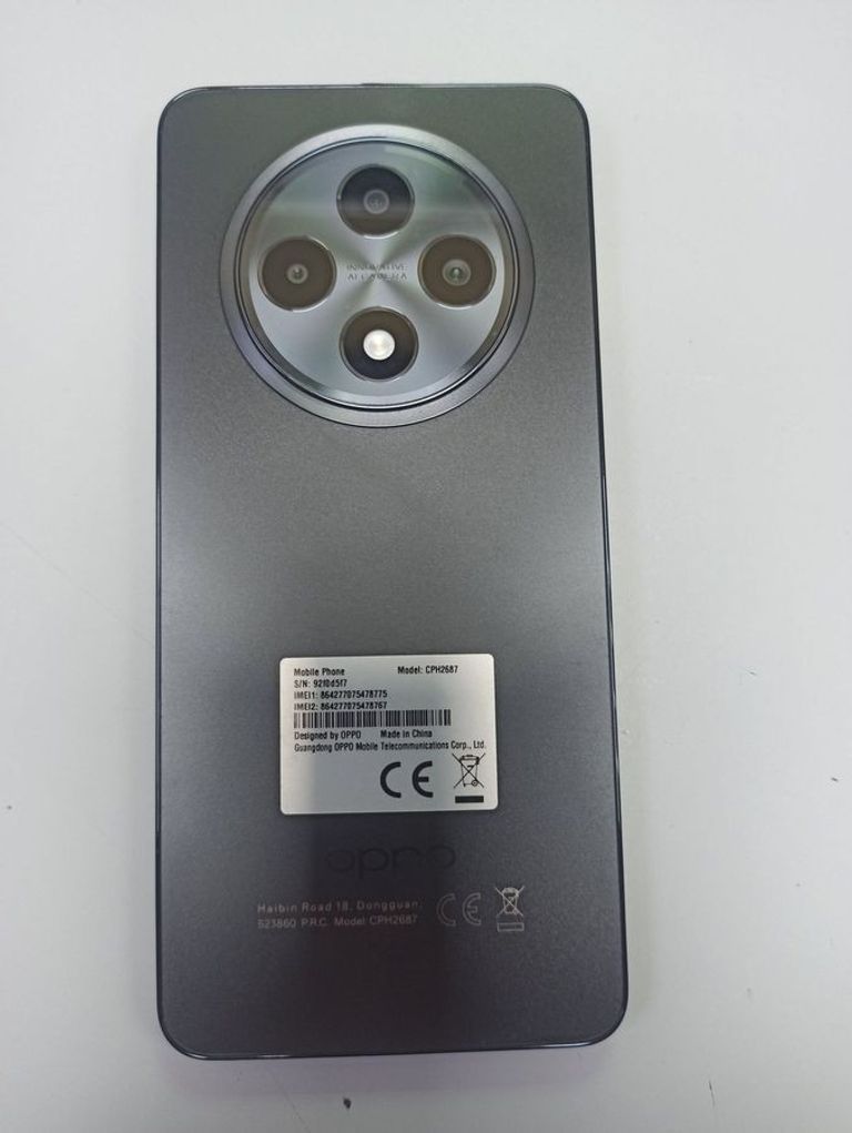 Объявление Oppo reno 12f 8/256gb cph2687 Б/У