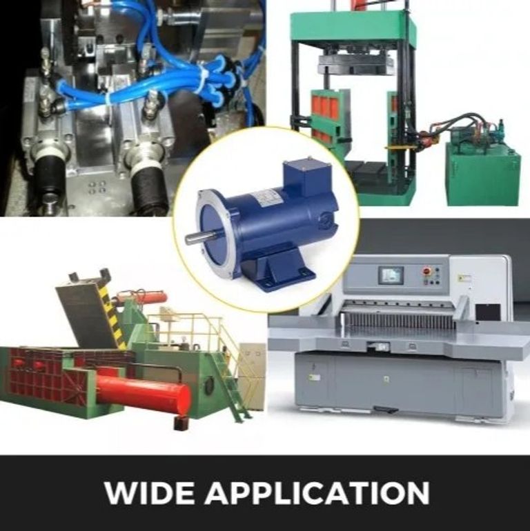 VEVOR 1/2 к.с., номінальна швидкість 1750 об/хв, 90 В, електродвигун з постійними магнітами. Новий. Код:null. Зображення 11