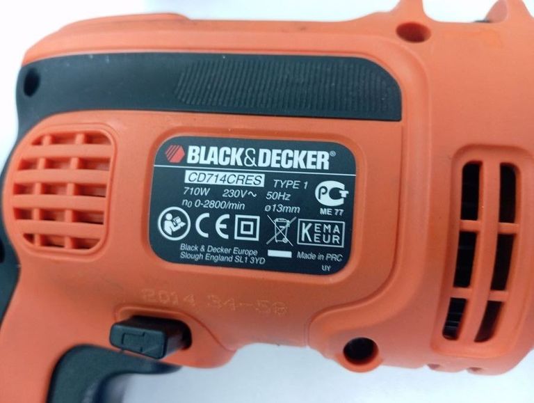 Объявление Black&Decker cd714cres Б/У