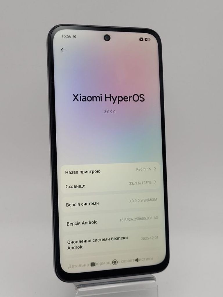 Оголошення Xiaomi redmi 15 4g 6/128gb Б/У