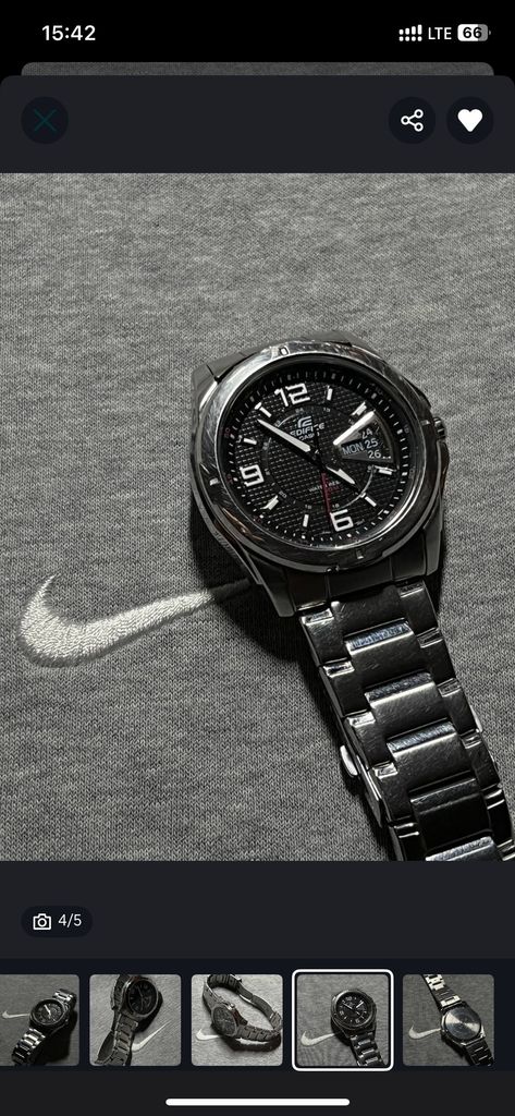 Оголошення Casio Edifice EF-129D-1AVEF Б/У