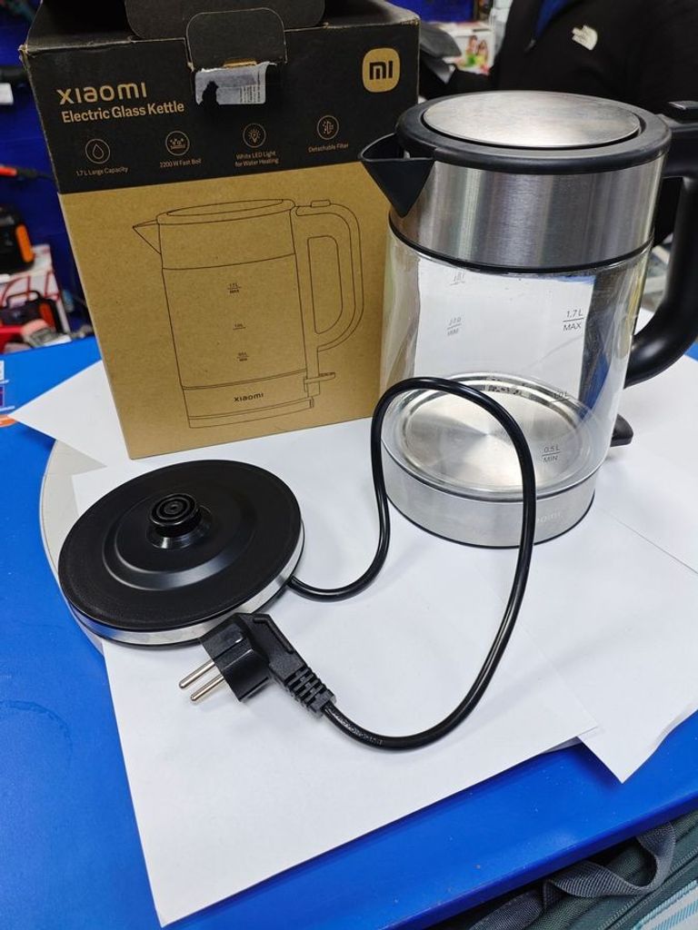 Розпродаж Xiaomi electric glass kettle, продавець Техноскарб