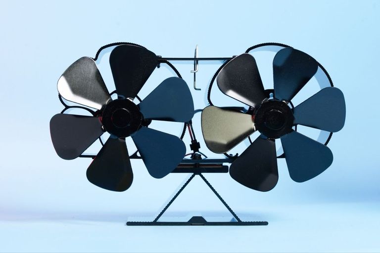 Купити Fan heater подвійний для печі / каміна Б/У