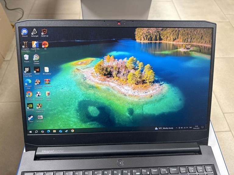 Дешиво Lenovo 15/ryzen 5 5600h ddr4/16gb ddr4/hdd 1000 gb/ssd 250 gb/geforce rtx3050 4gb с ломбарда