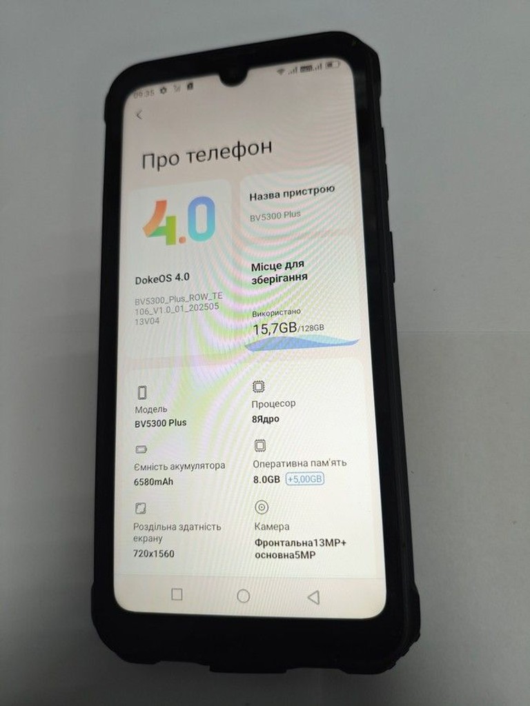 Дешево Blackview BV5300 Plus 8/128GB Black з ломбарду