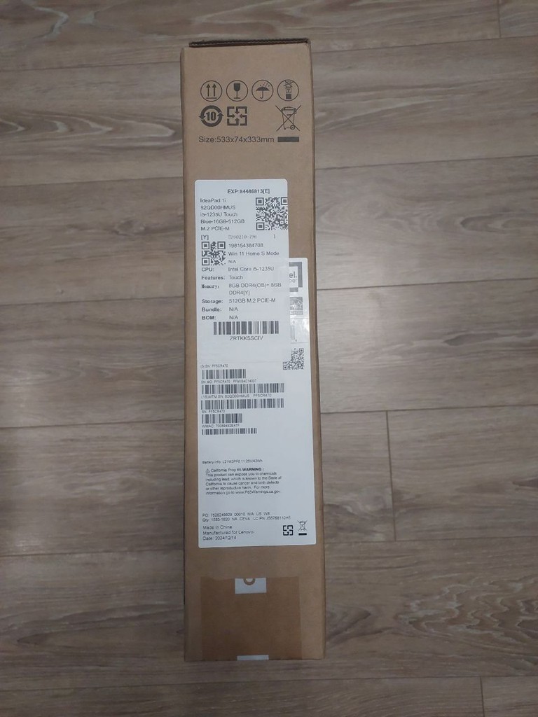 Lenovo IdeaPad 1 15IJL7 / 15I5U Touch i5-1235U 16GB 512GB SSD Windows 11 сенсорний ноутбук новий швидкий Код:null. Изображение 4