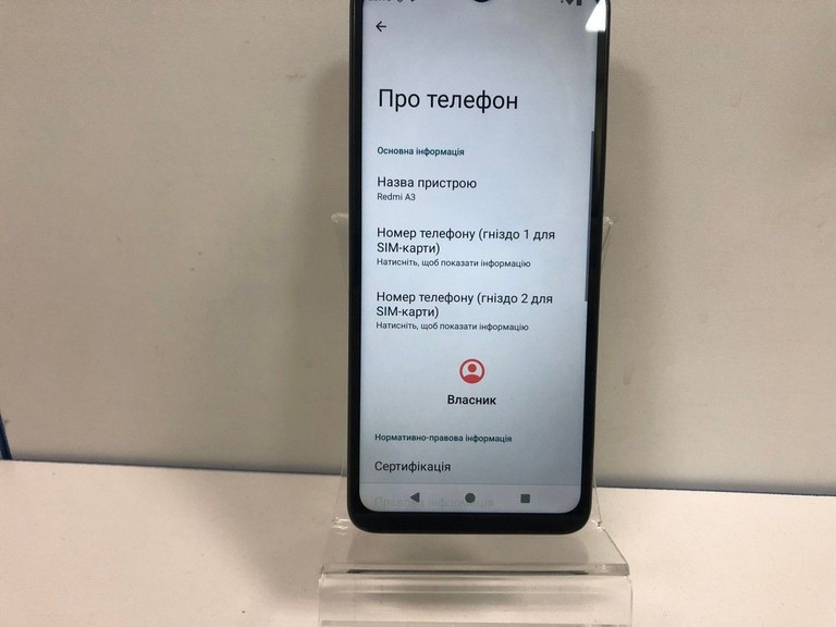 Оголошення Xiaomi redmi a3 3/64gb Б/У