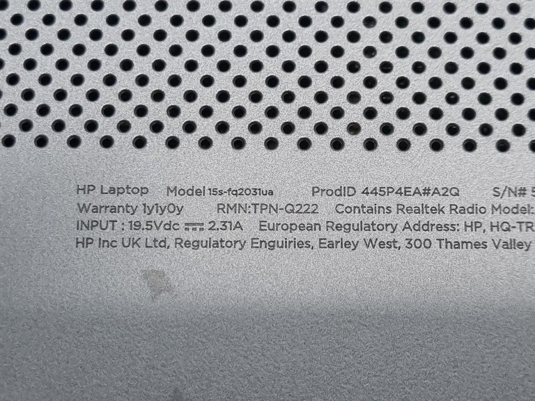 Оголошення Hp 15/core i5-1135g7 ddr4/8gb ddr4/hdd *відсутній/ssd 512 gb/*інтегрована Б/У