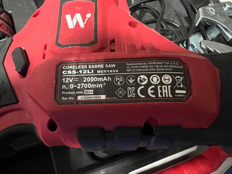 Worcraft CSS-12Li Код:01-201002783. Изображение 5