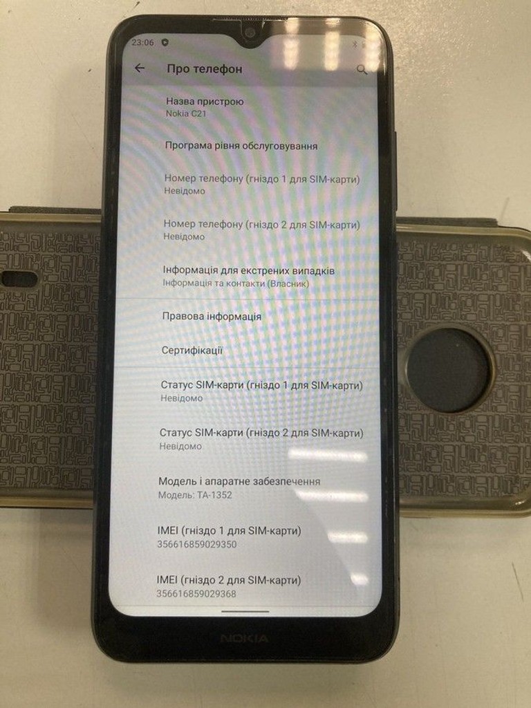 Купити Nokia c21 2/32gb Б/У