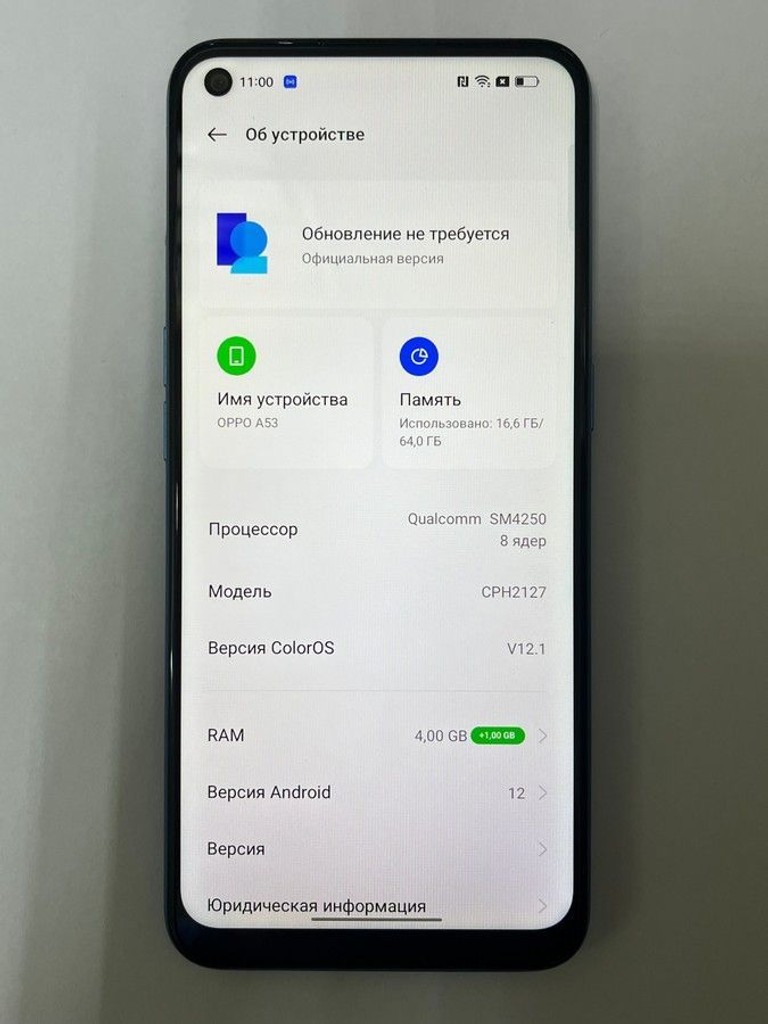 Oppo a53 4/64gb Код:01-201019603. Изображение 5