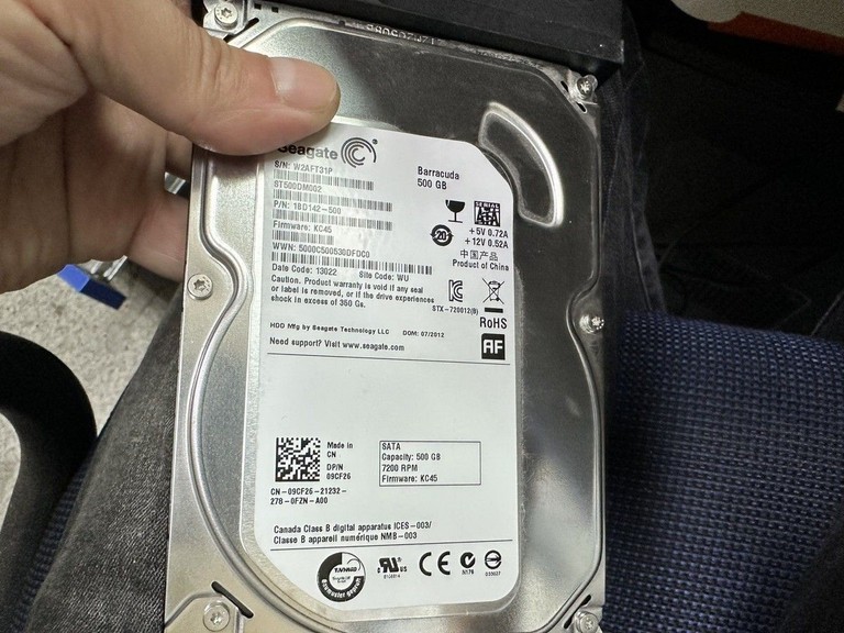 Объявление Seagate barracuda 7200.12 st500dm002 500gb Б/У