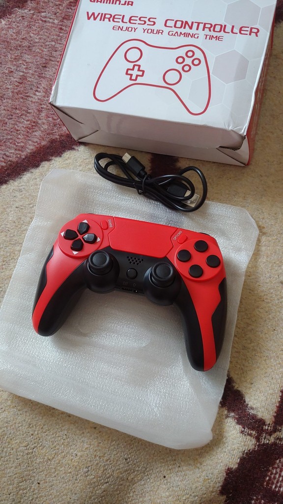 Дешево Джойстик Dualshock 4 Sony Playstation 3, 4 Игровой геймпад беспроводный ПК Gaminja P48 новый з ломбарду