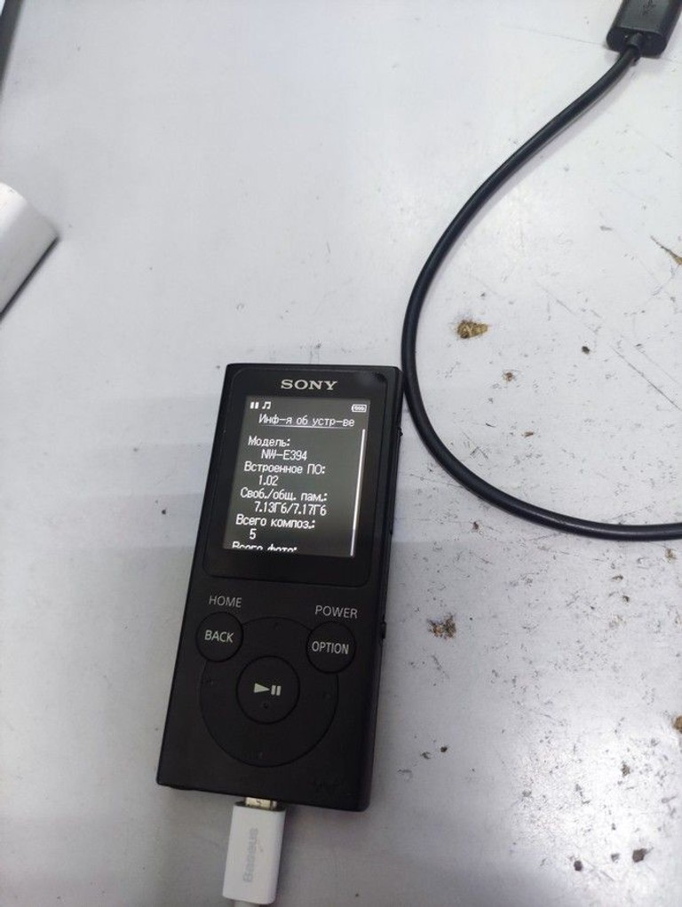 Купити Sony NW-E394B Black Б/У