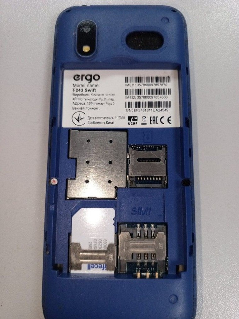 Дешиво Ergo f243 swift с ломбарда