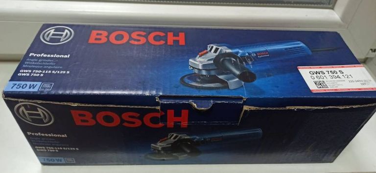 Bosch gws 750 s Код:01-200097468. Изображение 7