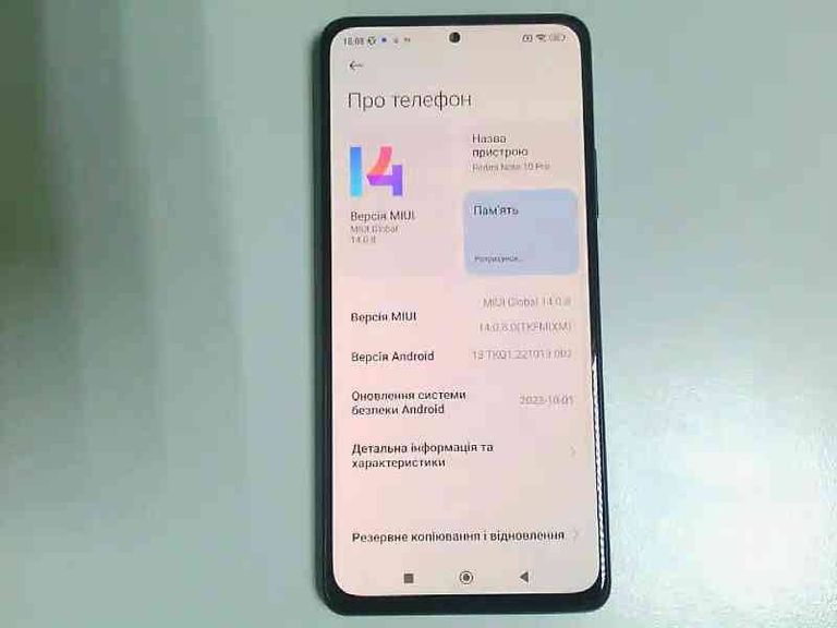 Купить Xiaomi redmi note 10 pro 6/64gb Б/У