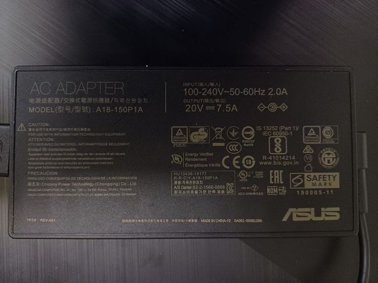 Asus 15/core i7 9750h ddr4/16gb ddr4/hdd *відсутній/ssd 512 gb/geforce gtx1650 4gb Код:01-200520452. Изображение 6