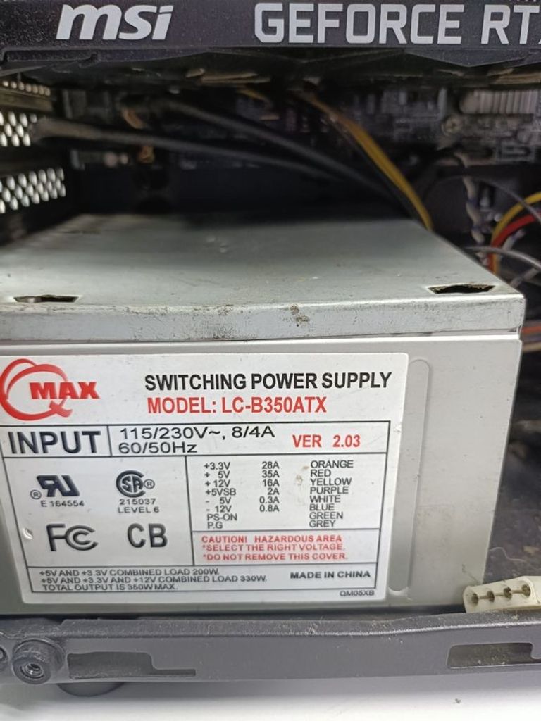 Пк amd ryzen 5 3600/ram 16 gb/hdd 1000 gb/ssd 120 gb/nvidia rtx 3050 (geforce) 8gb gddr6 128bit Код:01-200519863. Зображення 5