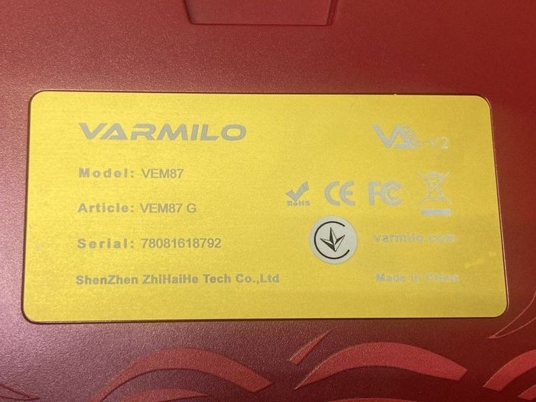 Дешево Varmilo vem87 cmyk ec v2 sakura ua з ломбарду