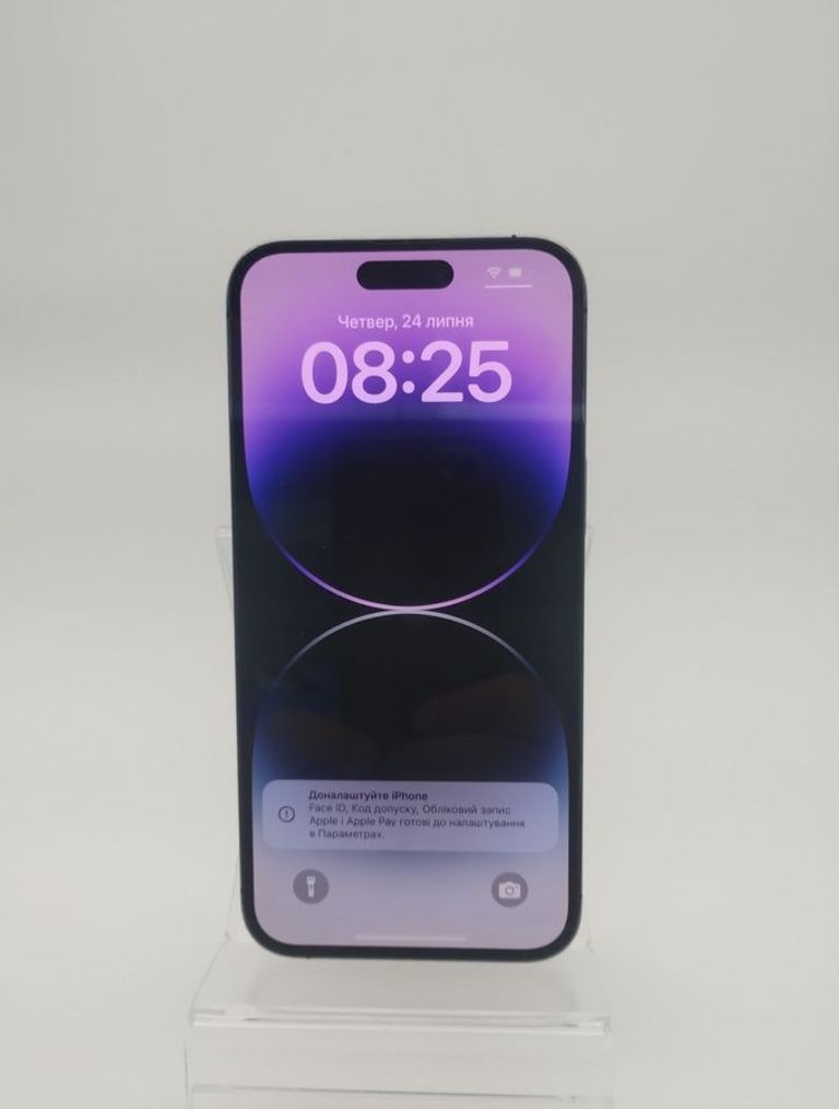 Оголошення Apple iPhone 14 Pro Max 128GB eSIM Deep Purple (MQ8R3) Б/У